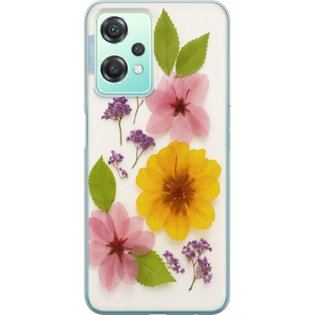 Kompatibel Mobilcover til OnePlus OnePlus Nord CE 2 Lite 5G Pressede blomster