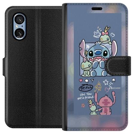 Sony Xperia 10 VI Tegnebogsetui Stitch Venner