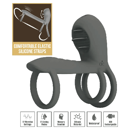 Master Ring Vibrating Cock Ring - Vuxen.dk: For ham