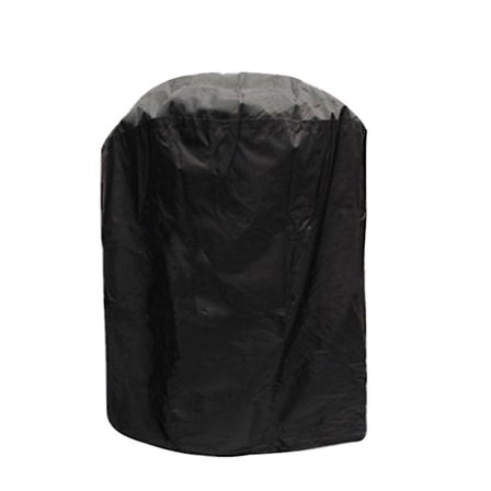 Rund vattentät BBQ Cover Trädgård Patio Yard Vattenkokare Grill Grill Skyddsskydd Cover Bag