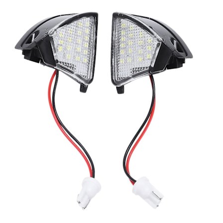 2x Feilfrie LED-side speilpyttlys for Golf 5 Mk5 Mkv for B6