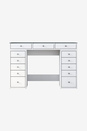 Hanah Home - Sminkebord Nova - Transparent - Skriveborde - Fra Homeroom