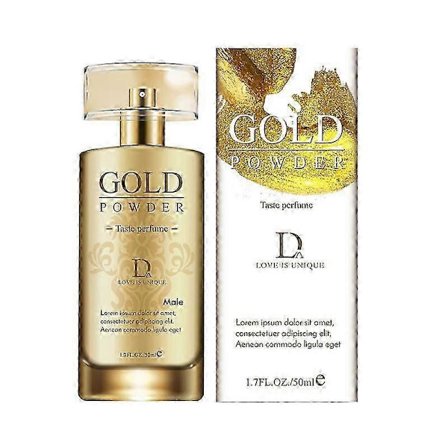 Feromon Gullpulver Parfyme for Menn og Kvinner 50ml