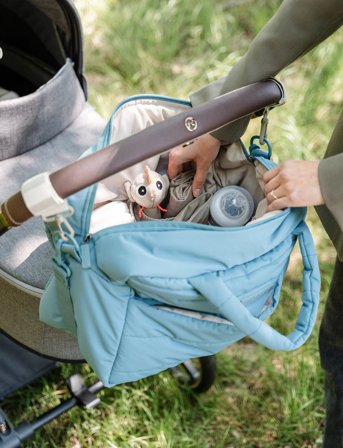 Done by Deer Quilted Changing Bag Blue - Blue - 41X 21X H 29CM