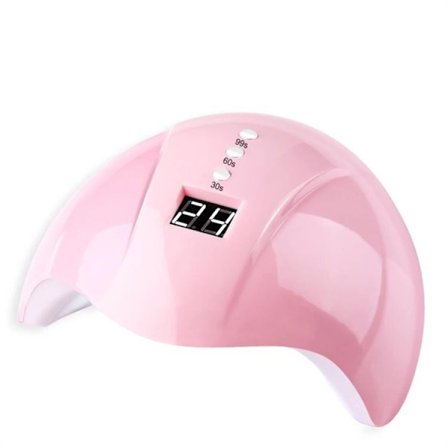 UV Lampe til Negle - Tørrer Negle - Neglelampe - 36W Pink