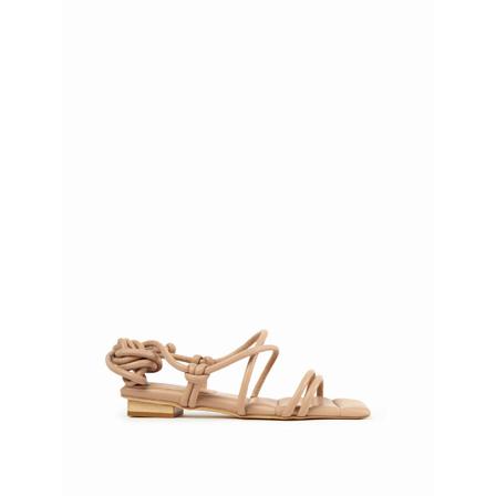 Eqüitare Laska Sandalen , Beige , Dames , Maat: 36 EU