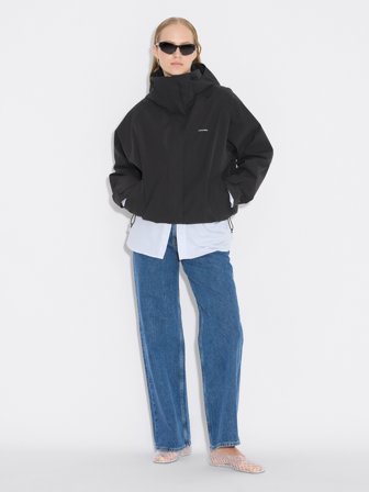 Holzweiler - Flow Rain Jacket - Black - Womens - Small