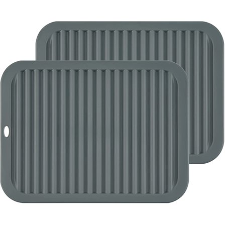 Mats Premium Store Silikonemåtter Underlag til Varme Retter, Gryde