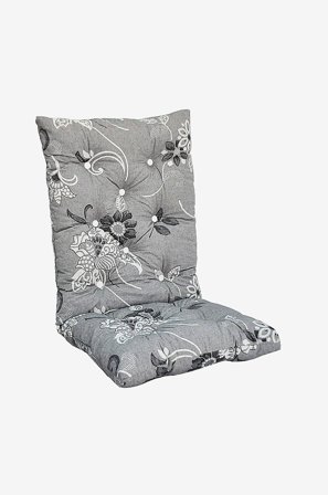 Fritab - Sædepude Högvik flock - Grå - Hynder til positionsstole - Fra Homeroom