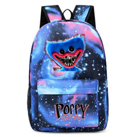 Poppy Playtime Huggy Wuggy Ryggsäck Ryggsäckskola för barn. - Perfet 3