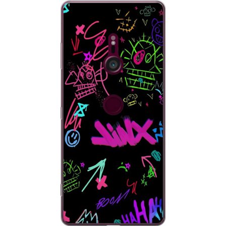 Kompatibelt Mobilskal till Sony Sony Xperia XZ3 Guldlejon