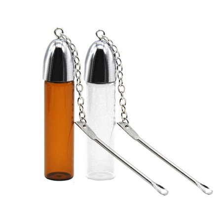 2 kpl Säilytyspulloja, Vuotamattomat Maustepurkit, Kannettavat Pilleri- ja Jauhepullot Mini-lusikalla Ulkoiluun