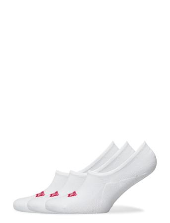 Levis Footie High Rise Batwing Logo Ankelsokker Korte Strømper Hvit Levi ́s*Betinget Tilbud