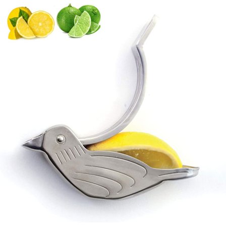 2 stk. Genting rustfrit stål manuel citronpresser og limepresser