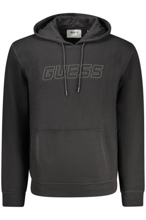 Guess Jeans Felpa Senza Zip Uomo Nero