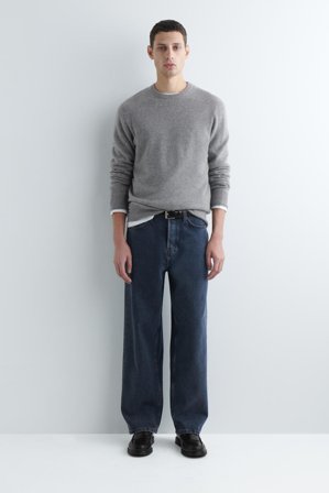 COS Men's Rider Straight-Leg Jeans in Blue