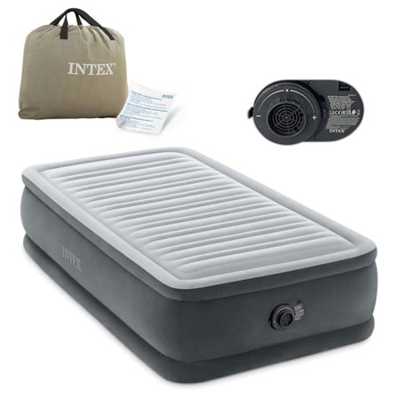 Uppblåsbar madrass 191x 99x46cm med inbyggd elektrisk pump INTEX 64412ND