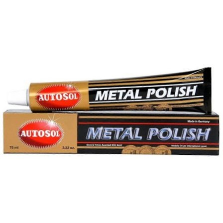 1-3 stk Autosol Original Solvol Krom Metall Aluminium Motorsykkel Rengjøringsmiddel Poleringsmiddel Bil 75ml
