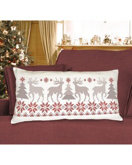 Broderipakke Pute Reinsdyr - Duftin