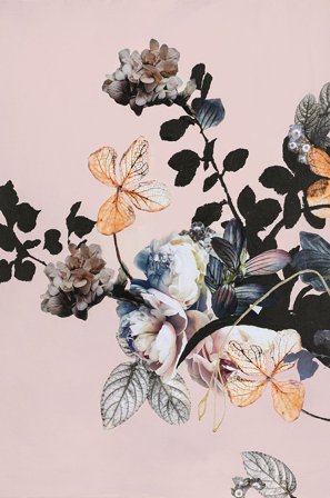 Malerifabrikken - Juliste Raw Poetry 1 - Roosa - Julisteet - - Homeroom