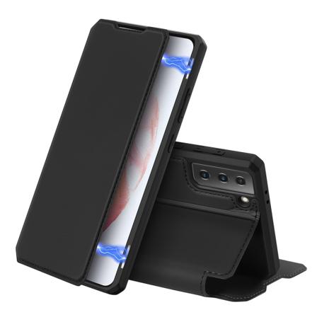 Dux Ducis Skin X Fodral Läder Samsung Galaxy S21 Svart