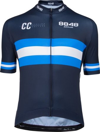 8848 Altitude Men's Pemberton Jersey Men Short sleeved fitness sweater Blue M