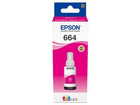 EPSON Bläckrefill, C13T664340, T6643, magenta - Lyreco - Toner och bläck - Bläckpatroner - Bläckpatroner Epson