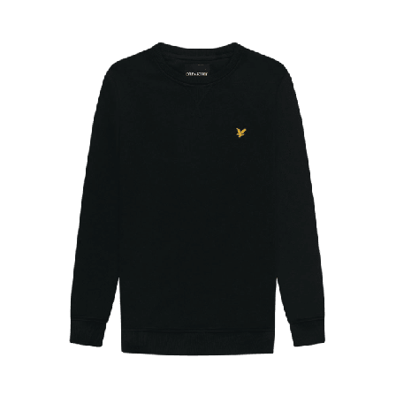 Lyle & Scott Crew Neck Sweatshirt Tröjor Herr Svart XS