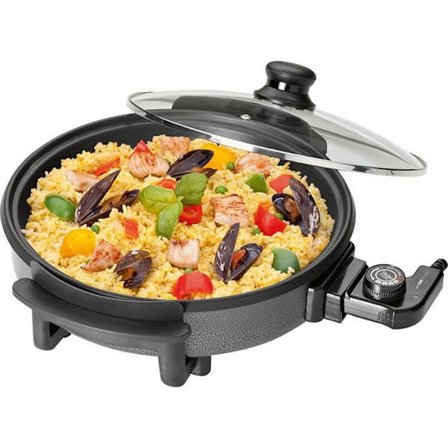 Elvispanna - CLATRONIC - PP 3401 - 32 cm - Svart - Non-stick