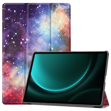 Samsung Galaxy Tab S9 FE Plus -kotelo Tri-fold Tähtitaivas