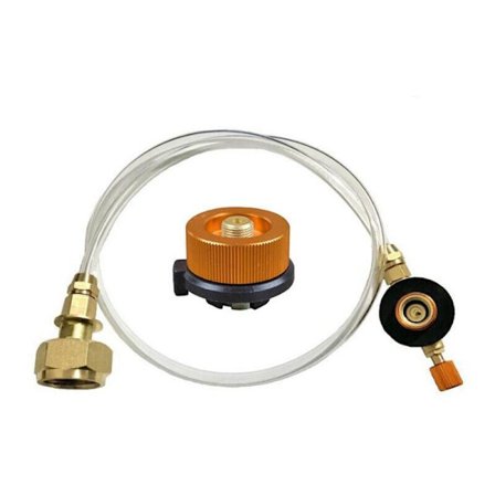 Gaskassetteadapter til udendørs gaskomfur Camping Camping Dyseadapter til LPG flad cylinderflaske adapter