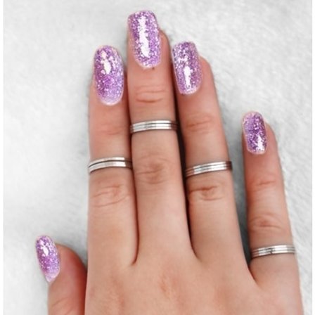 18 karaatin kullalla päällystetty helmirengas