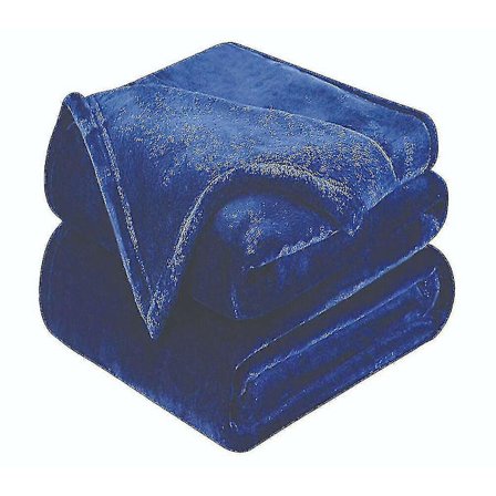 Mjuk och mysig stor filt i fuskpäls och mink till säng, soffa, dubbelsäng och king size