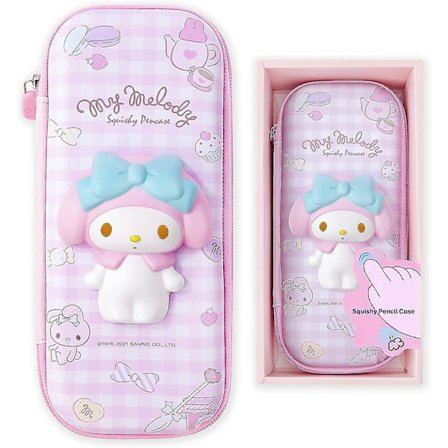 Kawaii kynäkotelo tytöille, esteettiset koulutarvikkeet, pehmeä söpö anime-kosmetiikkalaukku, kynälaatikko lapsille