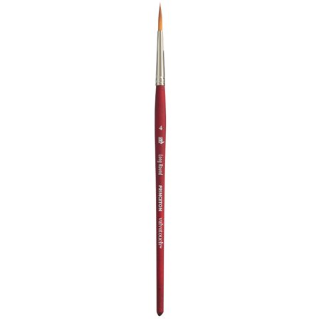 Princeton Velvetouch Syntetpensel kort skaft Lång Rund St 4