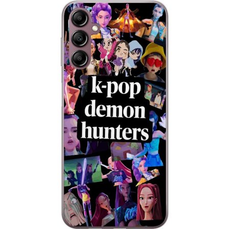 Yhteensopiva Puhelinkuori Samsung Galaxy A14 5G KPop Demon Hunters glow edition keräilykohde