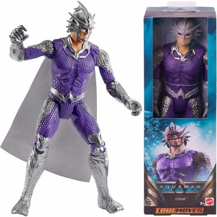 Dc Aquaman True-moves Orm Action Figure 30cm Multifärg One Size