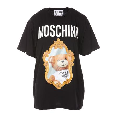 Moschino T-Shirts Sort, Dame
