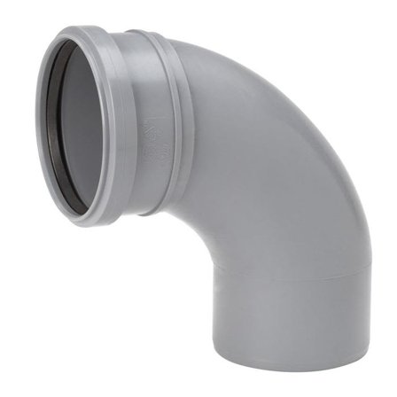 Uponor 2318342 Bøy 88,5°, Innendørsavløp