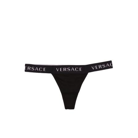 Versace Bottoms Sort, Dame Trusser, Størrelse: L