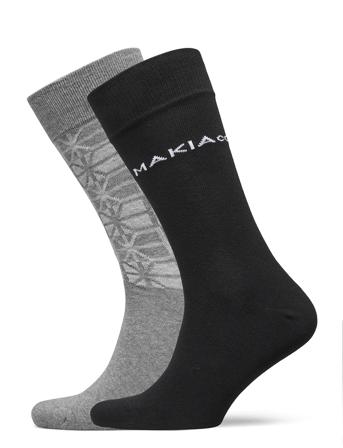 Hunter Two Pack Of Socks Black Makia