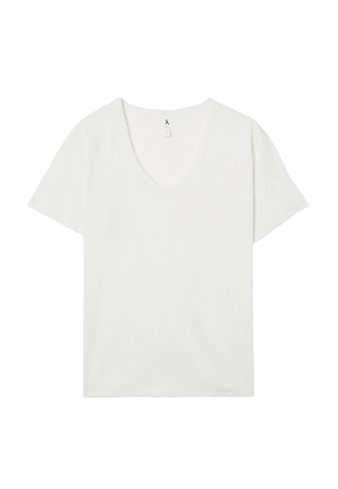 Å WOMAN V-ringad t-shirt NINA T-shirts & toppar Vit S