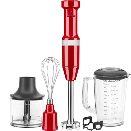 Kitchenaid 5KHBV83EER Stavmixer, Röd | Köksmaskiner > Stavmixer | Bagaren och Kocken