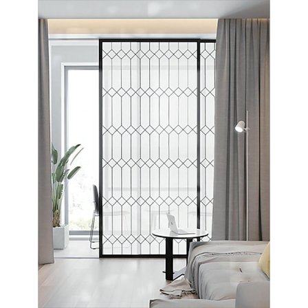 Vindusfilm for personvern og dekorasjon, varmeisolerende vindusfolie for hjemmet, statisk limfilm for glassdører, avtakbar