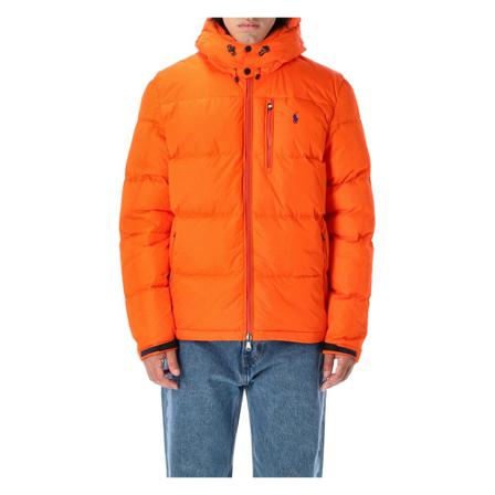 Ralph Lauren Outerwear Orange, Herre Dunjakker, Størrelse: S