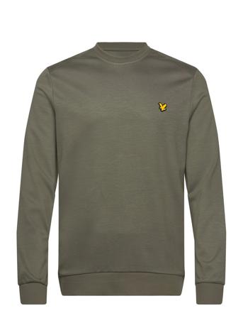 Crew Neck Fly Fleece Khaki Lyle & Scott Sport