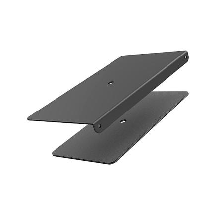 Monitorfeste forsterkningsplate stålbrakettplate for tynt glass og andre skjøre bordplater Fit-WELLNGS 0 0