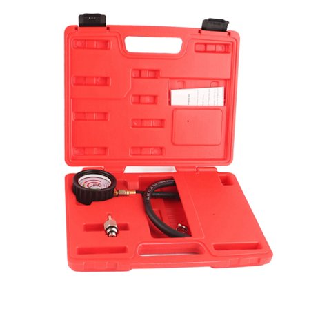 Bil Katalysator Mottryck Test Kit M12 M18 Adapter Avgasverktyg Förvaringslåda
