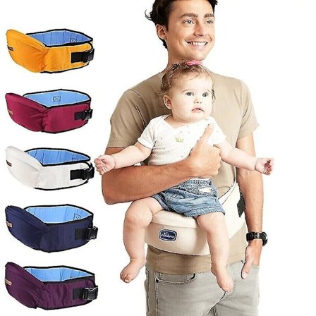 Ergonomisk Barn 3-36 Månader Fanny Pack Bärstöd Nyhet DB