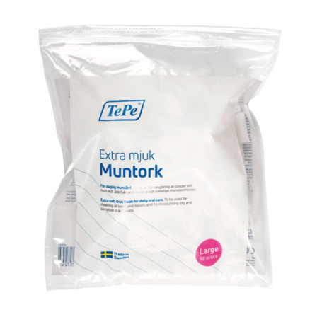 TePe Extra Myk Munnpensel, Large, 50 stk.